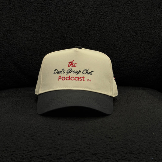 The Official Dad’s Group Chat Hat (Off White)