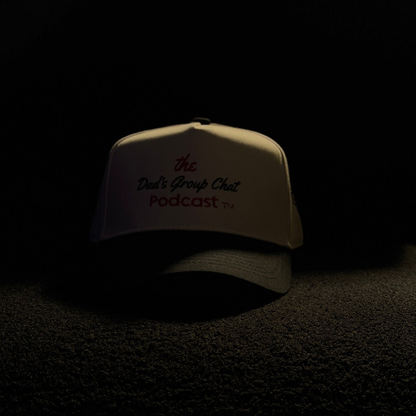 The Official Dad’s Group Chat Hat (Off White)